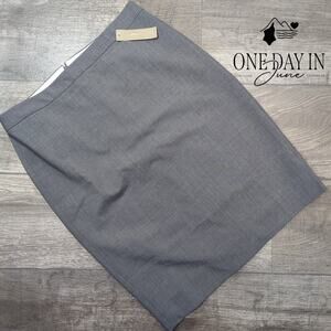 J.Crew Wool Pencil Skirt Size 6